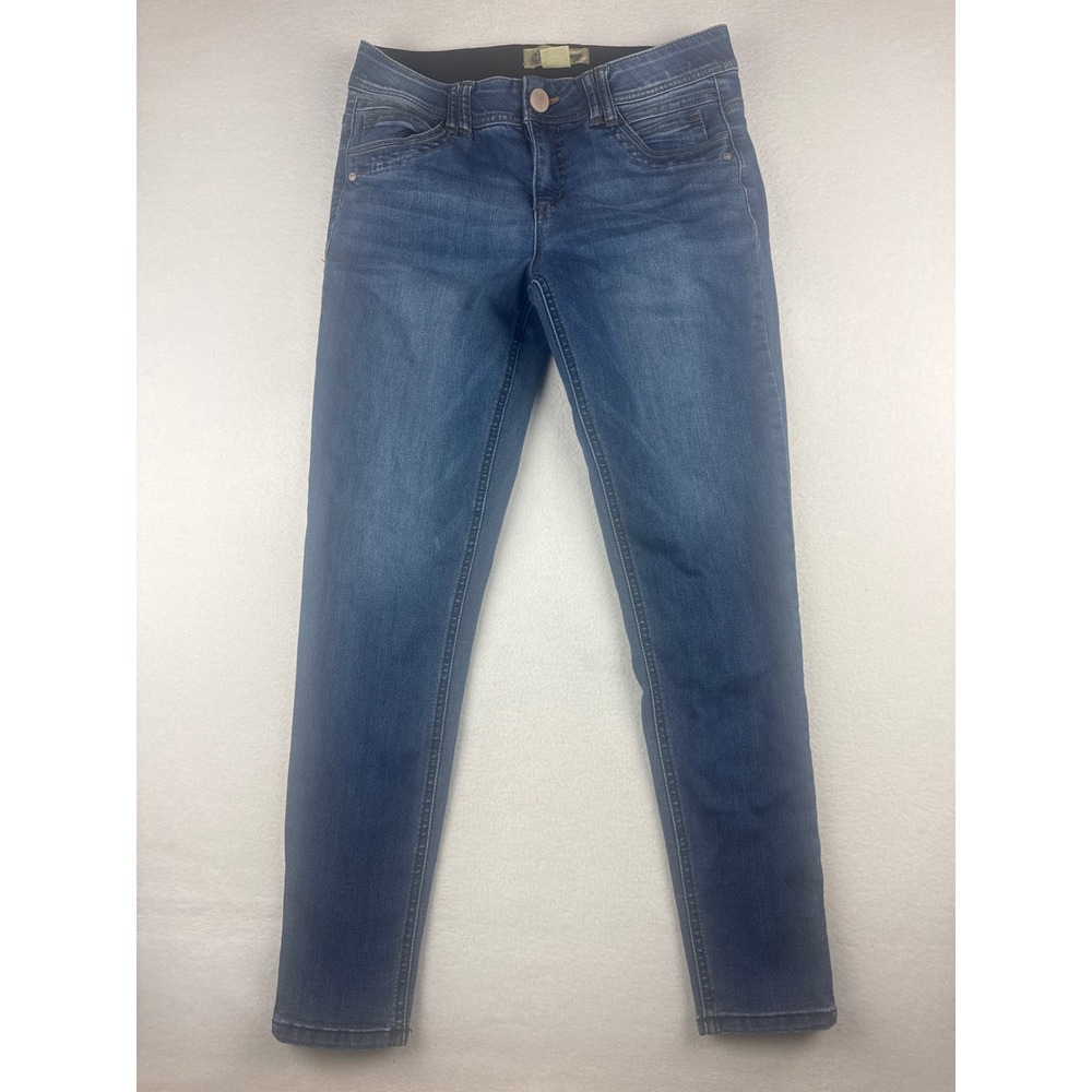 Democracy Ab Technology Skinny Jeans Blue Medium Wash Womens Size 6 B1641XXIY